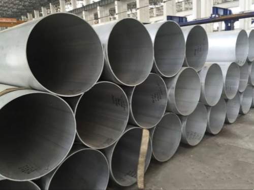 Large diameter aluminum alloy pipes