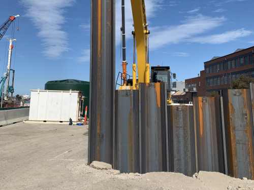 Methods for sheet piling installation