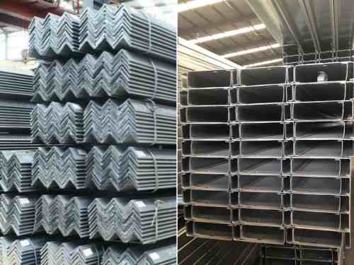 Galvanized angle steel vs galvanized channel steel